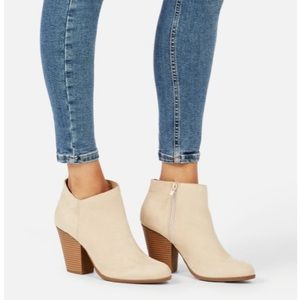 Justfab Western Wild Block Heel Bootie